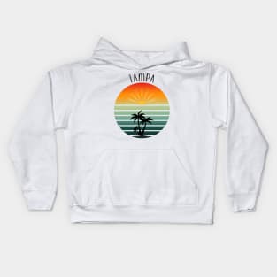 Tampa Sunset Kids Hoodie